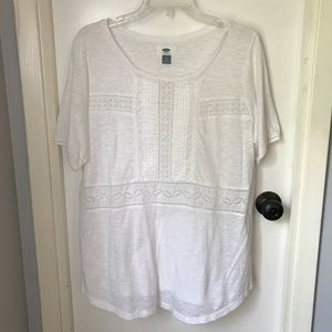 Old Navy White T